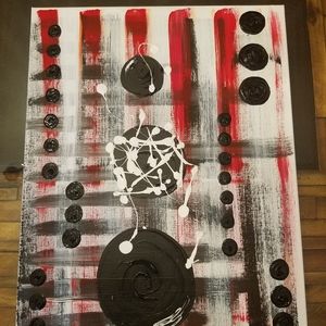 CANVAS  "CHILI PEPPER" PAINTING